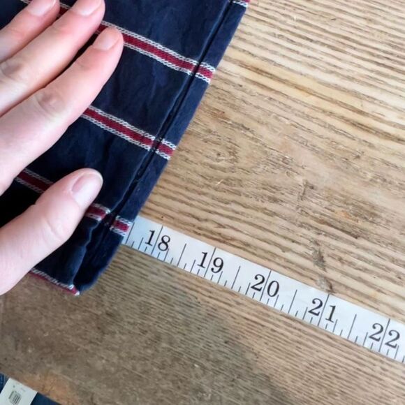 Universal Thread navy Striped Halter Jumpsuit Romper Size With Pockets Size medi - Picture 7 of 13